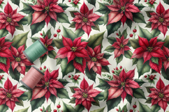 Christmas Seamless Patterns, Holiday Digital Paper Product Image 2