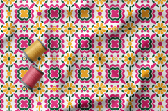 Scandinavian Folk Floral Seamless Patterns, Nordic Flowers Product Image 3