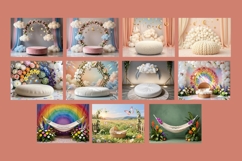 22 Soft Baby Digital Backdrops Product Image 7