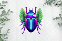 Tropical Vibrant Purple Sublimation Product Image 1