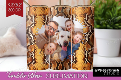 Animal Print Photo Tumbler PNG - Wild Animal Picture Tumbler Product Image 1