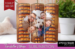 Animal Print Photo Tumbler PNG - Wild Animal Picture Tumbler Product Image 1