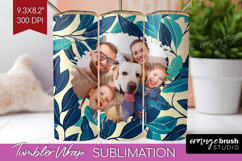 Eucalyptus Photo Tumbler PNG - Botanical Picture Tumbler Product Image 1