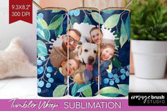 Eucalyptus Photo Tumbler PNG - Botanical Picture Tumbler Product Image 1