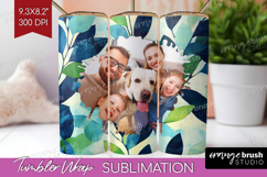 Eucalyptus Photo Tumbler PNG - Botanical Picture Tumbler Product Image 1