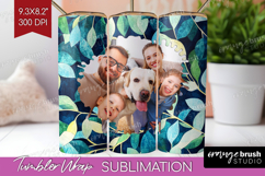 Eucalyptus Photo Tumbler PNG - Botanical Picture Tumbler Product Image 1