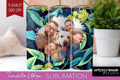 Eucalyptus Photo Tumbler PNG - Botanical Picture Tumbler Product Image 1