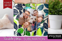 Eucalyptus Photo Tumbler PNG - Botanical Picture Tumbler Product Image 1