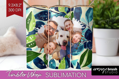 Eucalyptus Photo Tumbler PNG - Botanical Picture Tumbler Product Image 1