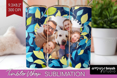 Eucalyptus Photo Tumbler PNG - Botanical Picture Tumbler Product Image 1