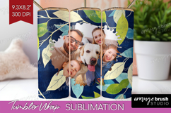 Eucalyptus Photo Tumbler PNG - Botanical Picture Tumbler Product Image 1