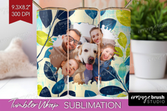 Eucalyptus Photo Tumbler PNG - Botanical Picture Tumbler Product Image 1
