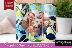 Eucalyptus Photo Tumbler PNG - Botanical Picture Tumbler Product Image 1