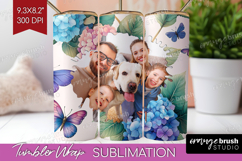 Floral Photo Tumbler PNG - Sping Flowers Picture Tumbler Product Image 1