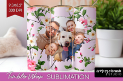 Spring Photo Tumbler PNG - Flowers Picture Tumbler Wrap Product Image 1