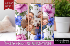 Spring Photo Tumbler PNG - Flowers Picture Tumbler Wrap Product Image 1