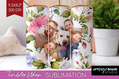 Spring Photo Tumbler PNG - Flowers Picture Tumbler Wrap Product Image 1