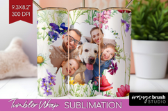 Spring Photo Tumbler PNG - Flowers Picture Tumbler Wrap Product Image 1