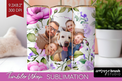Spring Photo Tumbler PNG - Flowers Picture Tumbler Wrap Product Image 1