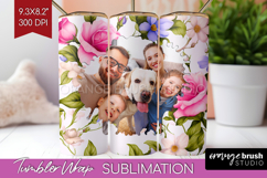 Spring Photo Tumbler PNG - Flowers Picture Tumbler Wrap Product Image 1