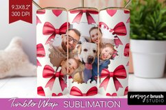 Valentines Day Photo Tumbler PNG - Heart Picture Tumbler Product Image 1