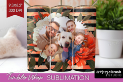 Floral Photo Tumbler PNG - Peony Flower Picture Tumbler Wrap Product Image 1