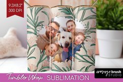 Flowers Photo Tumbler PNG - Vintage Floral Picture Tumbler Product Image 1