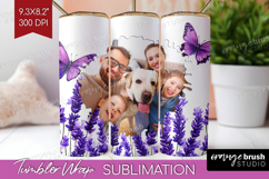 Wildflowers Photo Tumbler PNG - Summer Flowers Picture Wrap Product Image 1