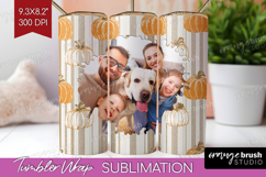 Pumpkun Photo Tumbler PNG - Fall Picture Tumbler Wrap Product Image 1