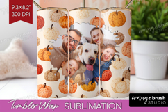 Pumpkun Photo Tumbler PNG - Fall Picture Tumbler Wrap Product Image 1