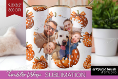 Pumpkun Photo Tumbler PNG - Fall Picture Tumbler Wrap Product Image 1