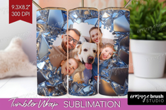 Gem Texture Photo Tumbler PNG - Gemstone Picture Tumbler Product Image 1