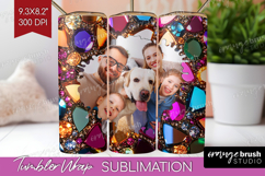 Gem Texture Photo Tumbler PNG - Gemstone Picture Tumbler Product Image 1