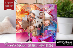 Gem Texture Photo Tumbler PNG - Gemstone Picture Tumbler Product Image 1