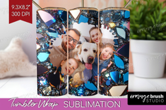 Gem Texture Photo Tumbler PNG - Gemstone Picture Tumbler Product Image 1