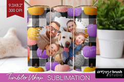 Halloween Photo Tumbler PNG - Spooky Picture Tumbler Wrap Product Image 1
