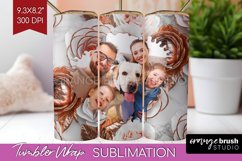 Rose Photo Tumbler PNG - Floral Picture Tumbler Wrap Product Image 1