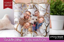 Rose Photo Tumbler PNG - Floral Picture Tumbler Wrap Product Image 1
