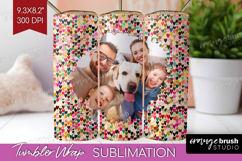 Heart Pattern Photo Tumbler PNG - Valentines Day Picture Product Image 1