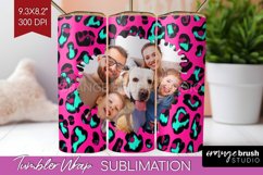 Leopard Print Photo Tumbler PNG - Animal Pattern Picture Product Image 1