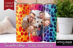 Leopard Print Photo Tumbler PNG - Animal Pattern Picture Product Image 1