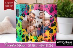 Leopard Print Photo Tumbler PNG - Animal Pattern Picture Product Image 1