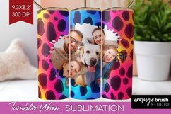 Leopard Print Photo Tumbler PNG - Animal Pattern Picture Product Image 1