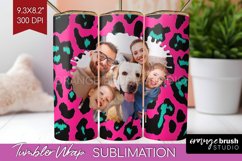 Leopard Print Photo Tumbler PNG - Animal Pattern Picture Product Image 1