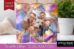 Pearl Photo Tumbler PNG - Pearl Texture Picture Tumbler Wrap Product Image 1