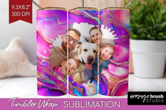 Pearl Photo Tumbler PNG - Pearl Texture Picture Tumbler Wrap Product Image 1