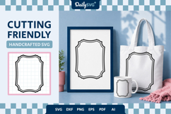 Vintage Label Frame SVG Product Image 2