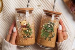 Winter Forest Animals Clipart Product Image 3
