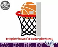 Basketball Shirt Svg | Basketball Svg | Basketball Mascot 7 Product Image 2