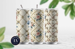 Vintage Floral Wallpaper |Ornamental Flower Pattern Product Image 2